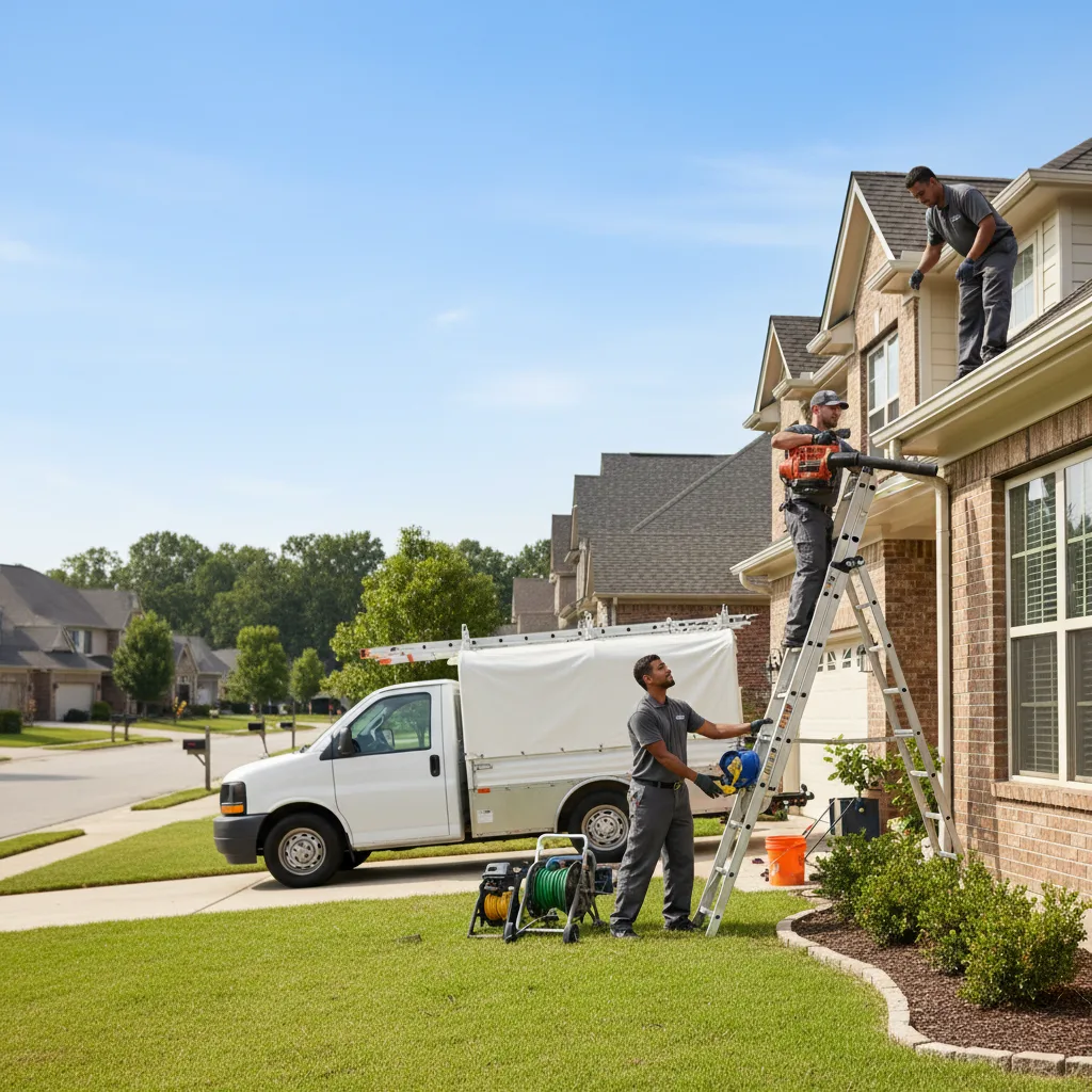 Home Gutter Service in Milton, GA near me